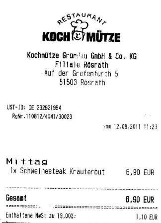 fhsi Hffner Kochmtze Restaurant